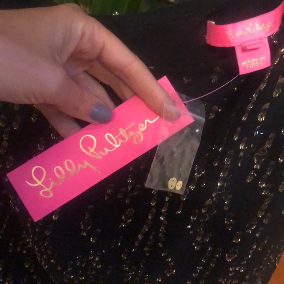 New Lilly Pulitzer size 4 one shoulder top - Picture 4 of 7